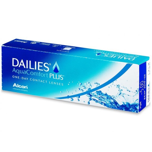 Dailies Aqua Comfort Plus Ημερήσιοι Φακοί Επαφής (30τμχ)